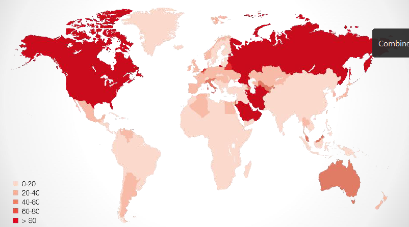 A map of the world

Description automatically generated
