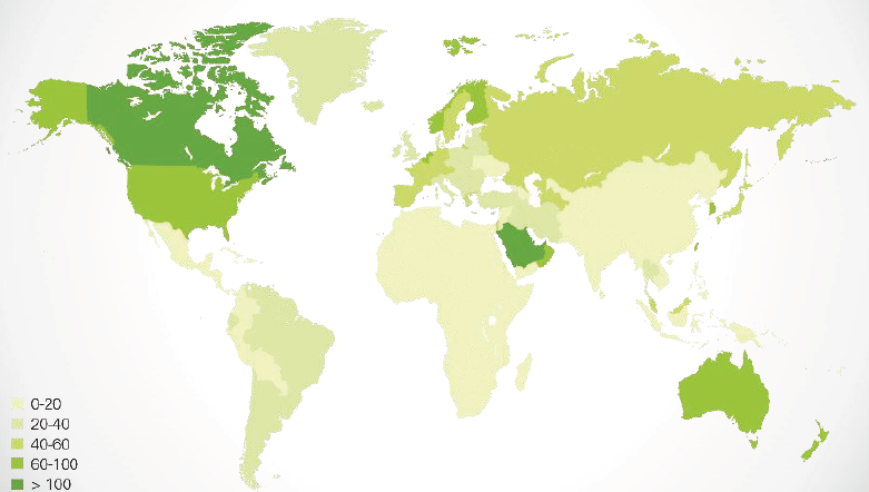 A map of the world

Description automatically generated